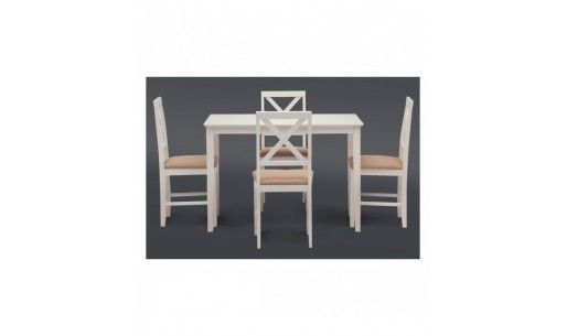Обеденный комплект эконом Хадсон стол + 4 стула