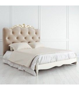 Кровать с мягким изголовьем Romantic Gold