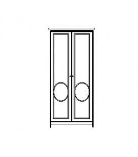 Шкаф 2-х дверный Лолита ММ-341