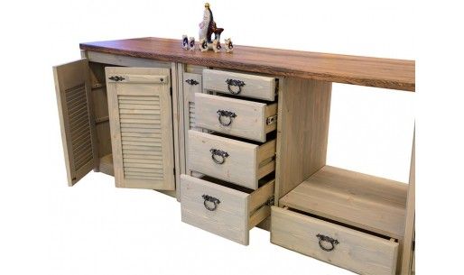 Шкаф-стол Хлоя 02 с карго