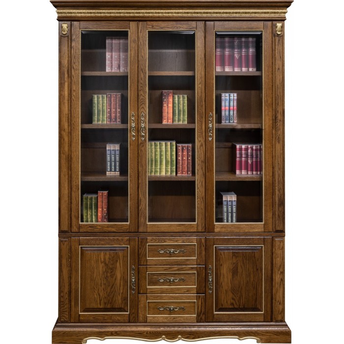 Шкаф для книг Милана 3Д