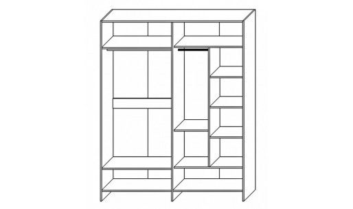 Шкаф для одежды "Кензо"
