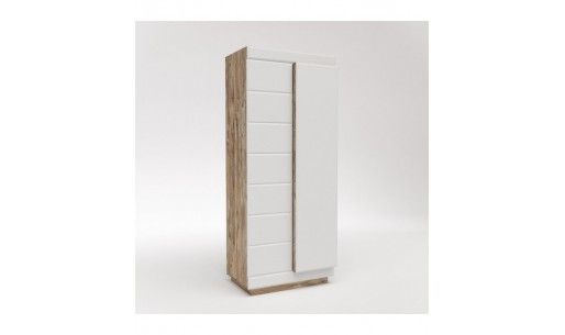 Шкаф для одежды "2Д Роксет" КМК 0554.11-01 (без зеркала)