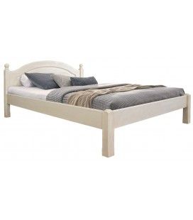 Кровать двойная с низким изножьем Лотос 140