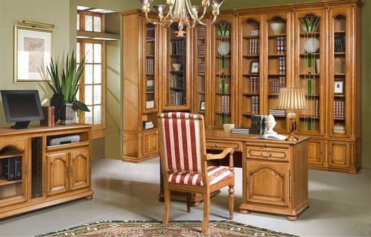 Мебель для кабинета в классическом стиле